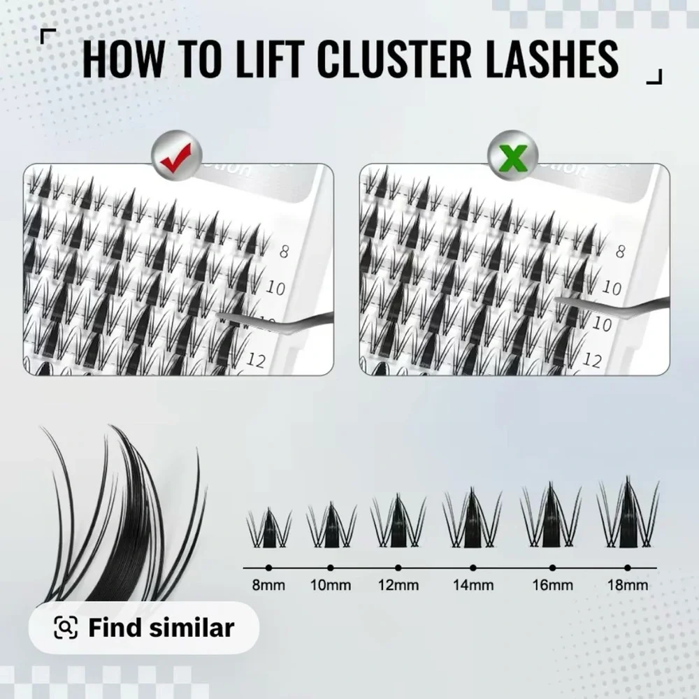 AiryCute Eyelash Extensions - Black - Picture 6 of 7